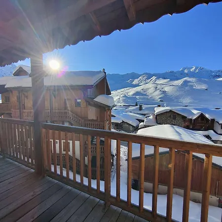 Confortable A Val Thorens, 50m Des Pistes, 8 Pers., Cheminee, Parking, Local A Skis - Fr-1-637-80 شقة *